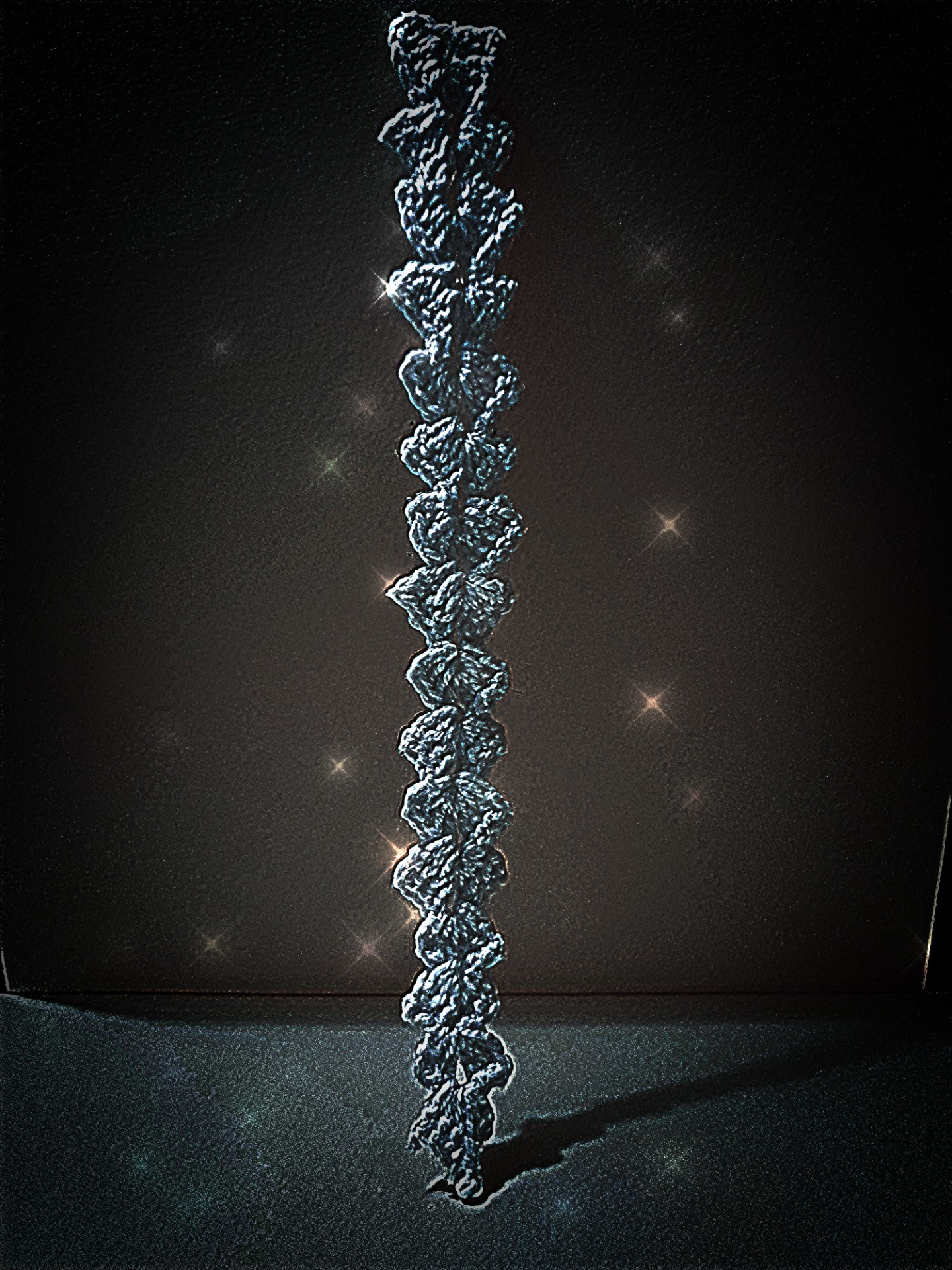 N10 - decorazione albero  cristallo di ghiaccio  