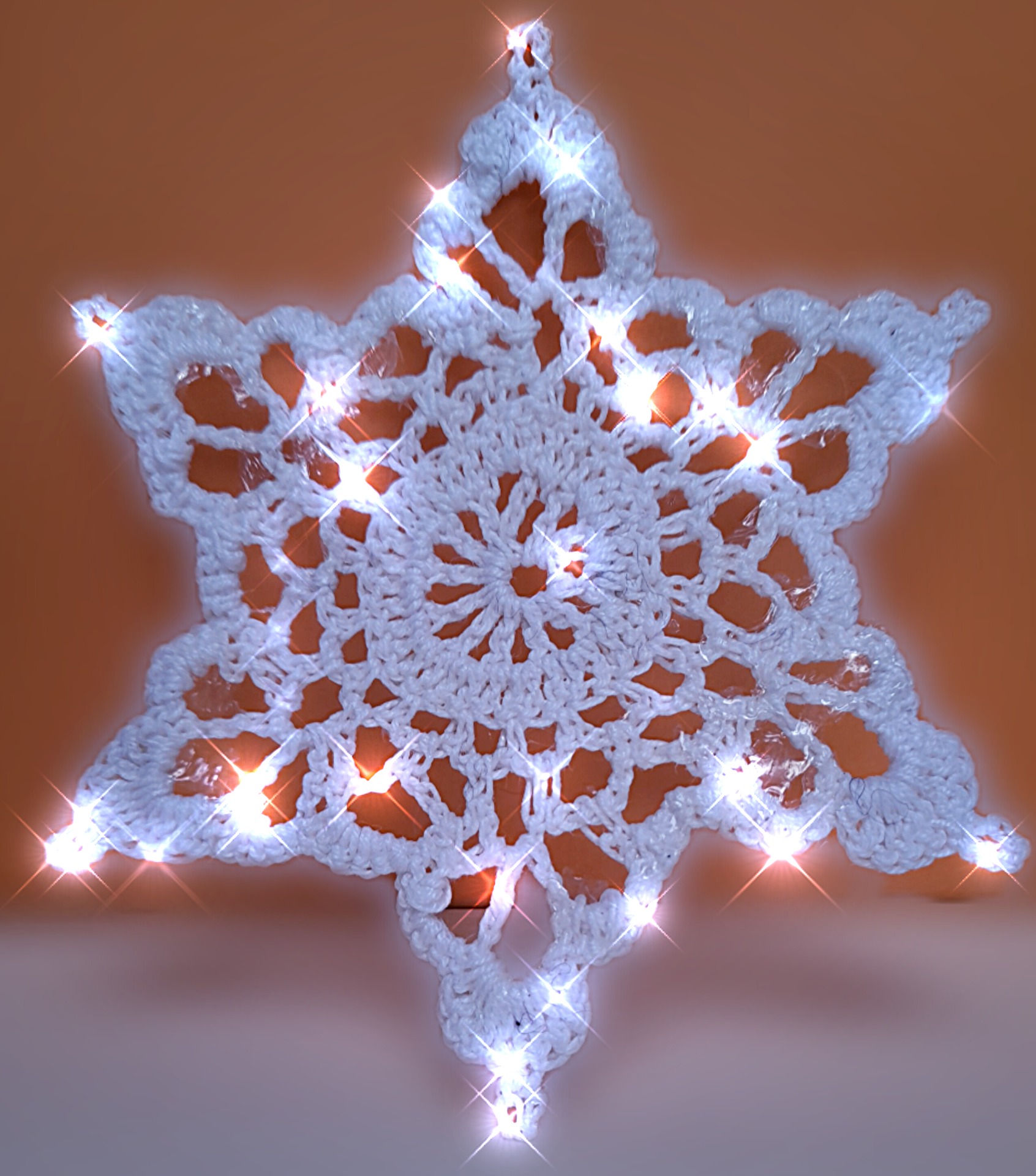 N16 - decorazione albero cristallo di ghiaccio  