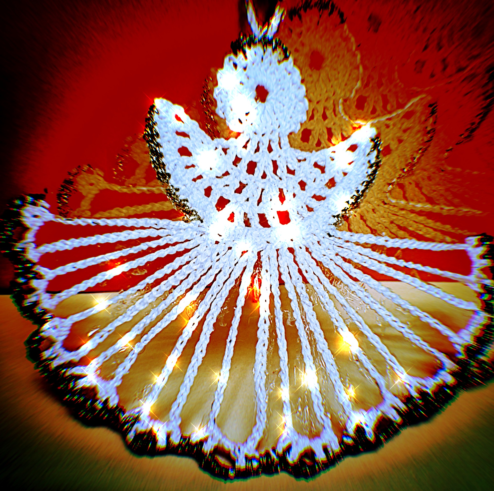 N18 - decorazione albero angioletto  